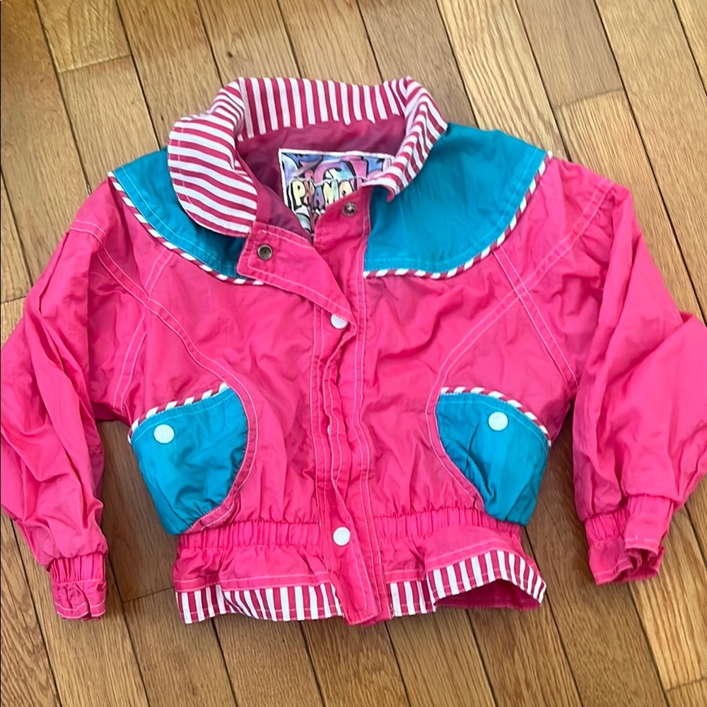 Vintage Paramount Kids Toddler Windbreaker Jacket - read description